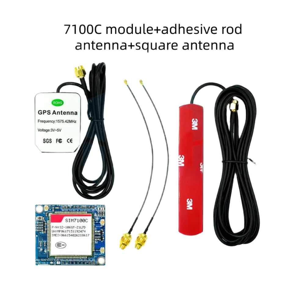 4G-Modul-Entwicklungsboard SIM7100C/SIM7100CE mit 7-Modus-LTE-Kommunikation und Dial-up-Internetzugang – Detail 2