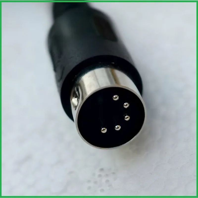 Electric piano special pedal cable, five pins and four wires