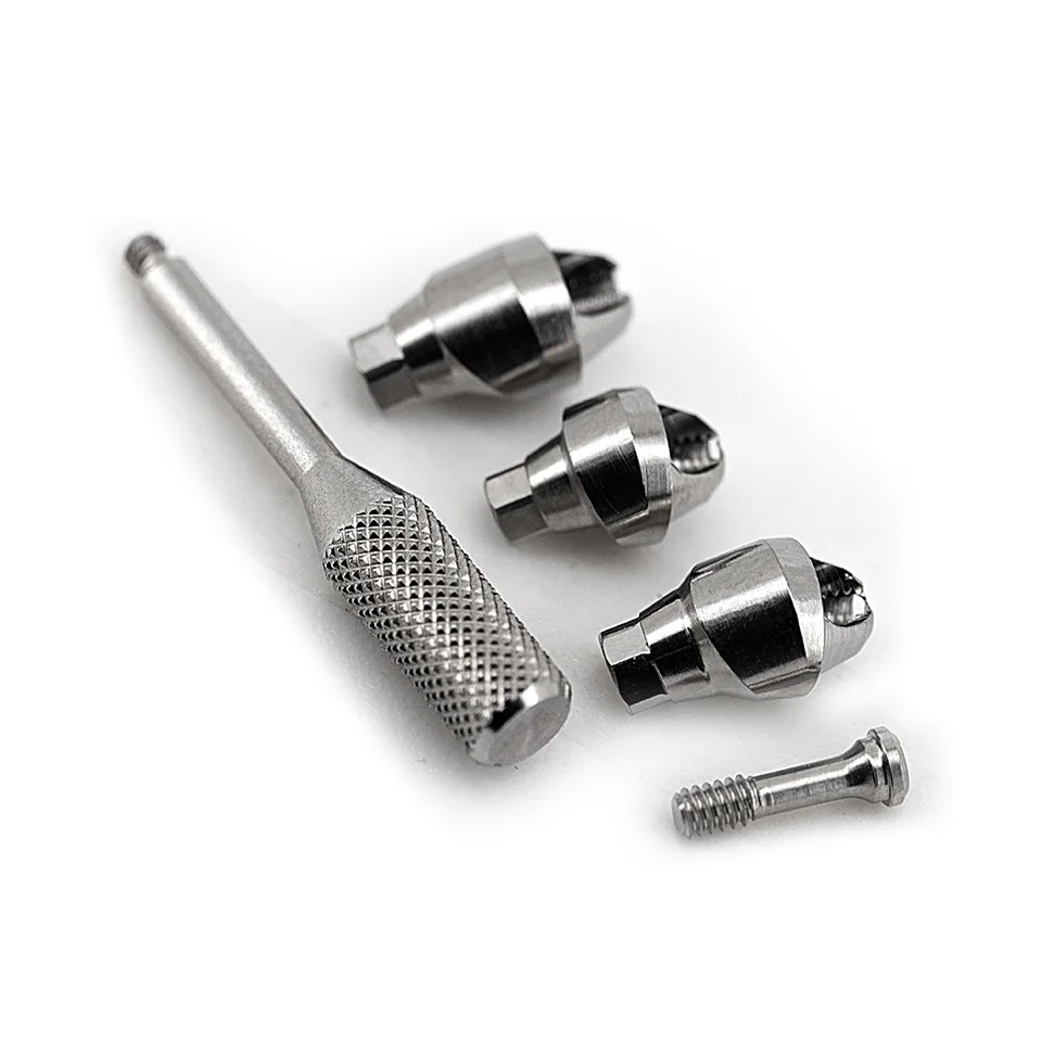 10Pcs Grade 5 Titanium Multi Unit Angled Abutment 17 30 Degree Fit Nobel MUA Screw Retained Implant Accessories Direct Factory