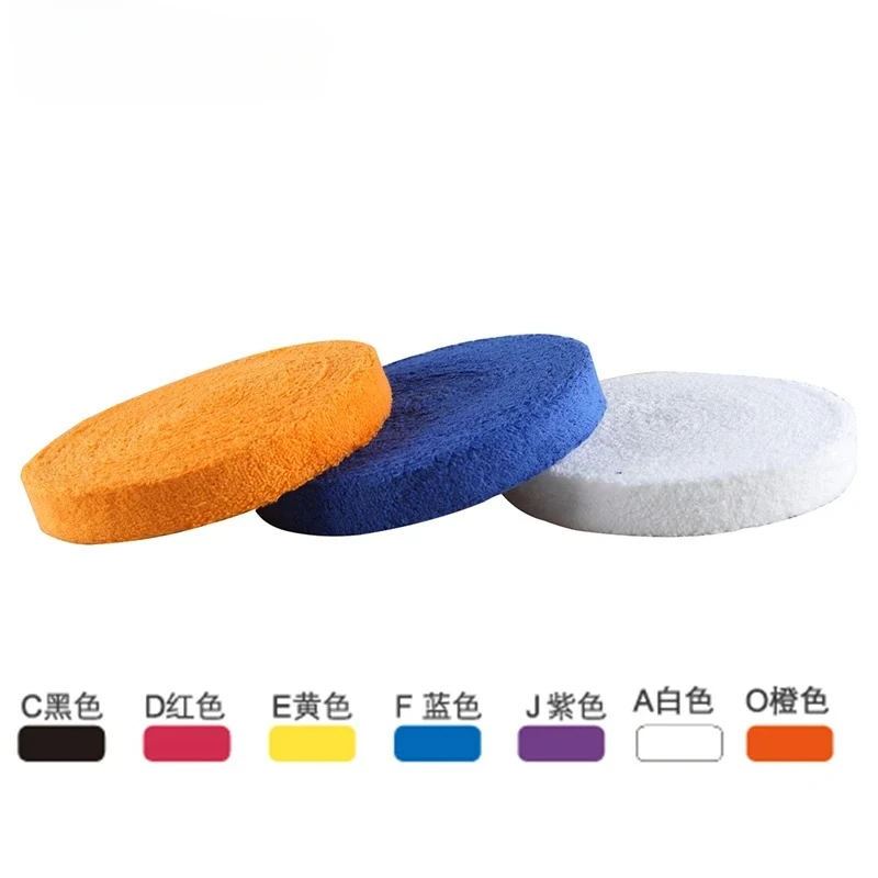 ผ้าพันด้ามไม้แบดมินตันแบบนุ่มพิเศษ รุ่น Original Towel Badminton OverGrip  ขนาด 1000 ซม. รุ่น Gr338