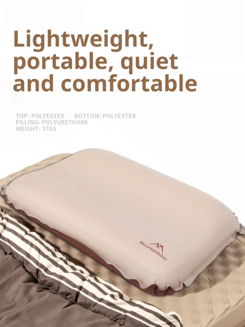 

Портативная высокоэластичная сырная надувная подушка для путешествий, удобная подушка для отдыха на природе, кемпинга