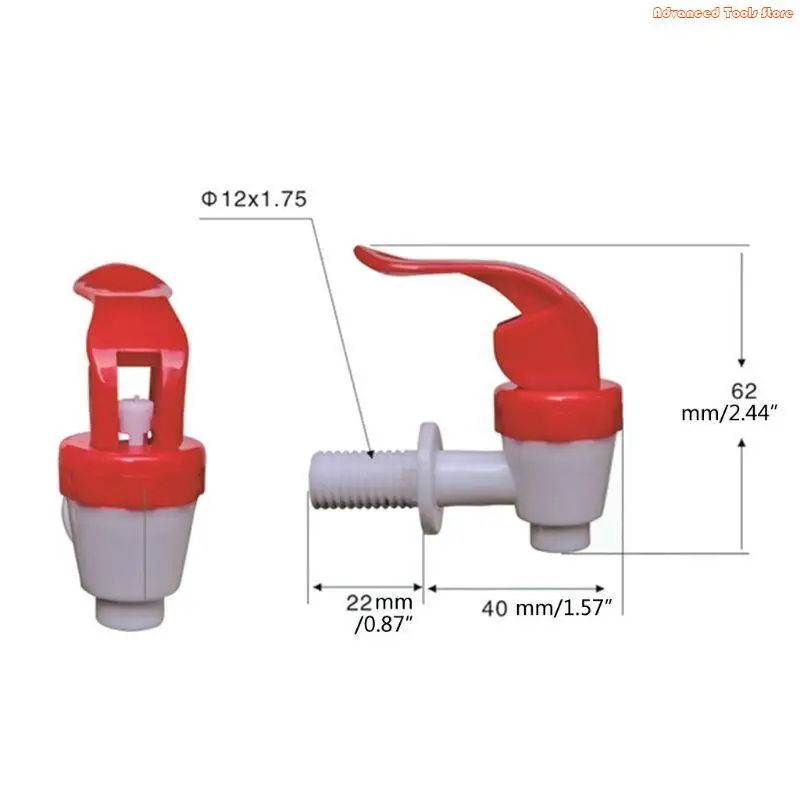 Plastic Faucet Wine Barrel Dispenser Spigot Push Party Dispenser Faucet W91B