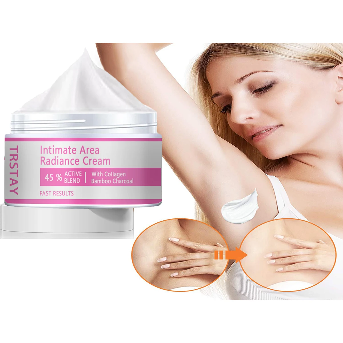 

Moisturizing Body Milk Brightening Cream 45% Collagen Bamboo Charcoal Has A Significant Effect