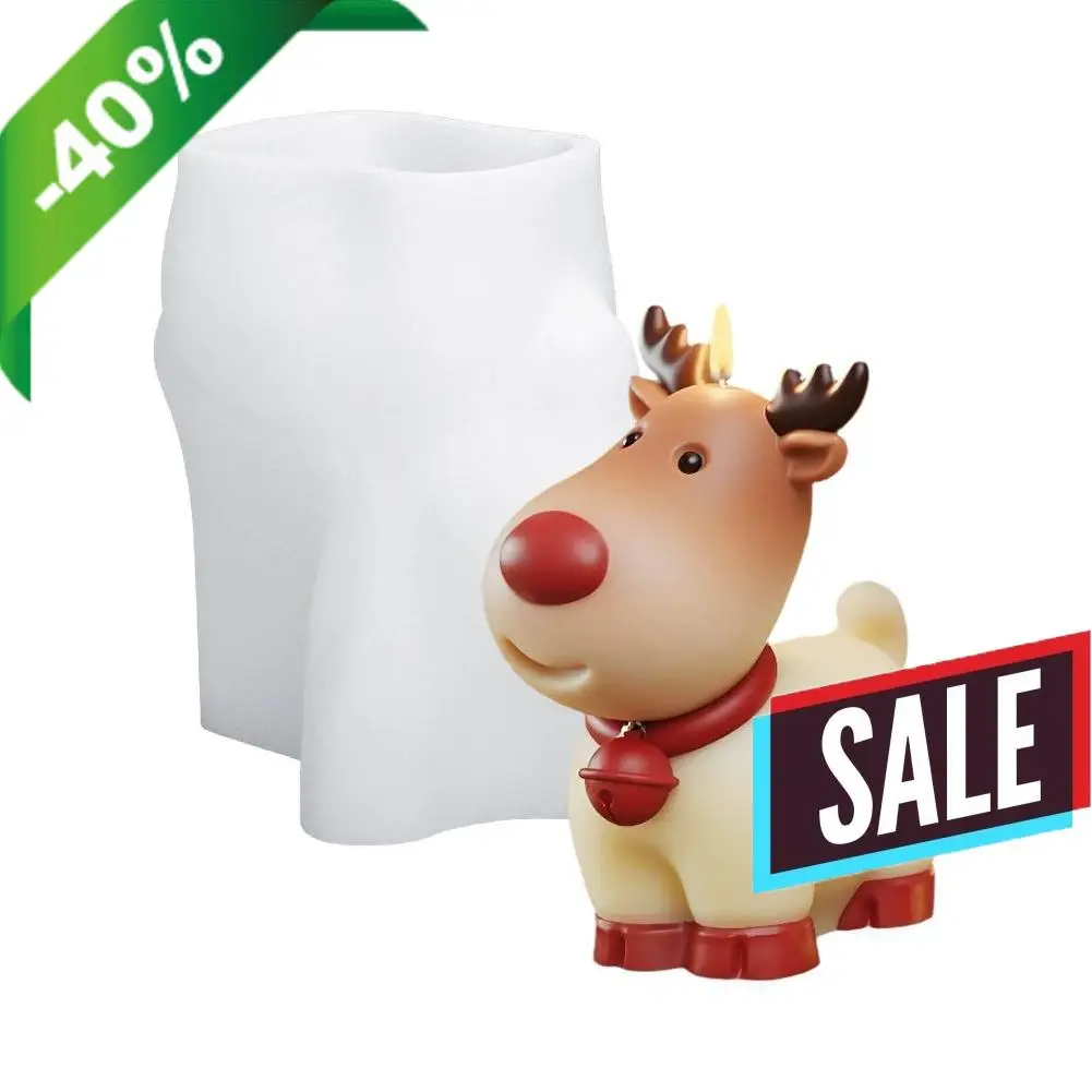 3D Christmas Elk De…