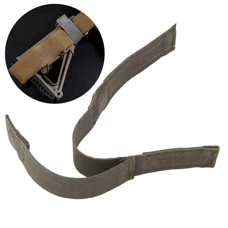 Airsoft Magnetic Tactical Strap Magnet rope Gun Buttstock Sentry Strap Adapter Cable Organiser  Hunting Rifle Sling Ties