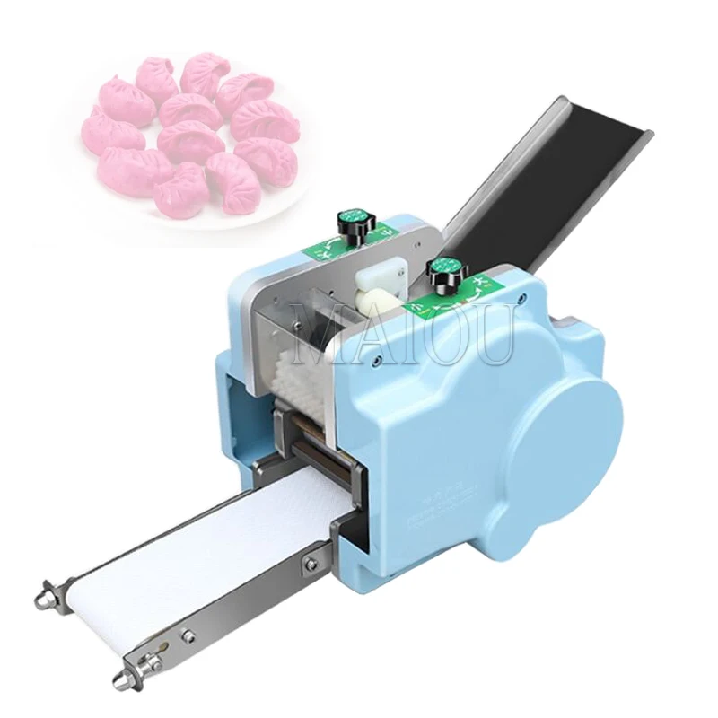 Электрические обертки для пельменей, машина для нарезки кожи Wonton, коммерческий домашний небольшой роликовый пресс, упаковка теста для пасты