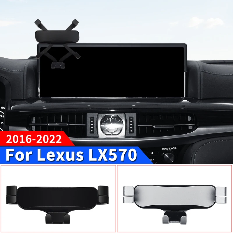 

For Lexus LX570 450D 2016-2022 2021 Car Dedicated Phone Holder LX 570 Interior Modification Accessories upgrade Telephone Base
