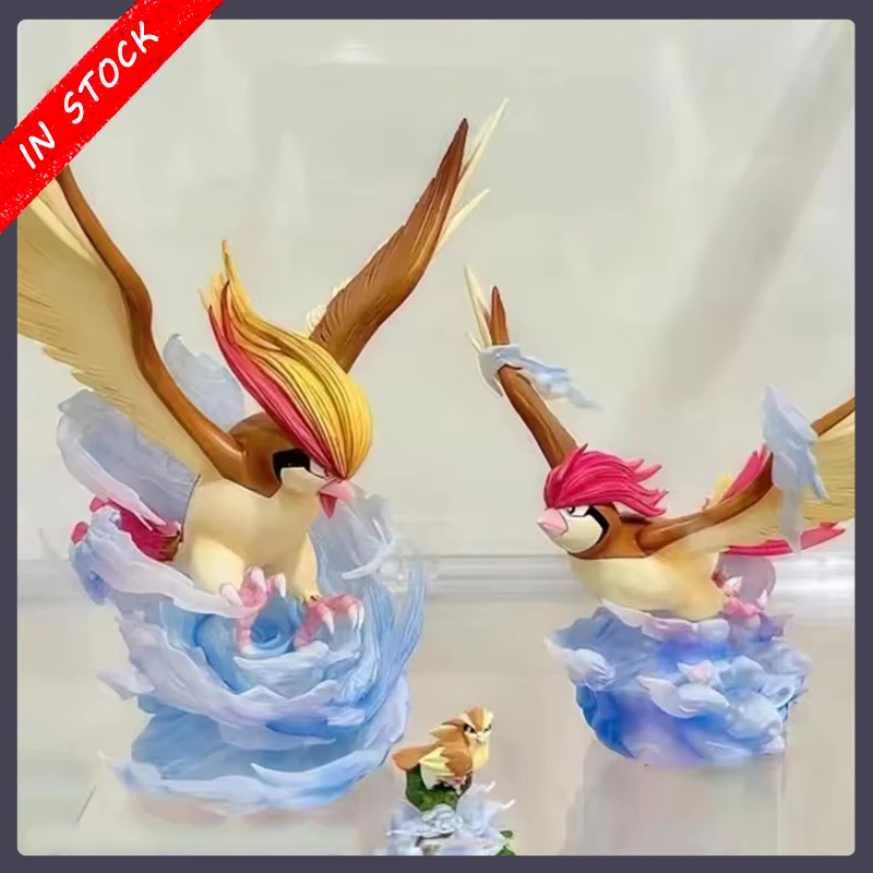 

1/20 Pidgeot Evolution Group Pidgey Anime Figures Pidgeotto Figurine Pvc Statue Collection Decoration Model Custom Toys Gifts