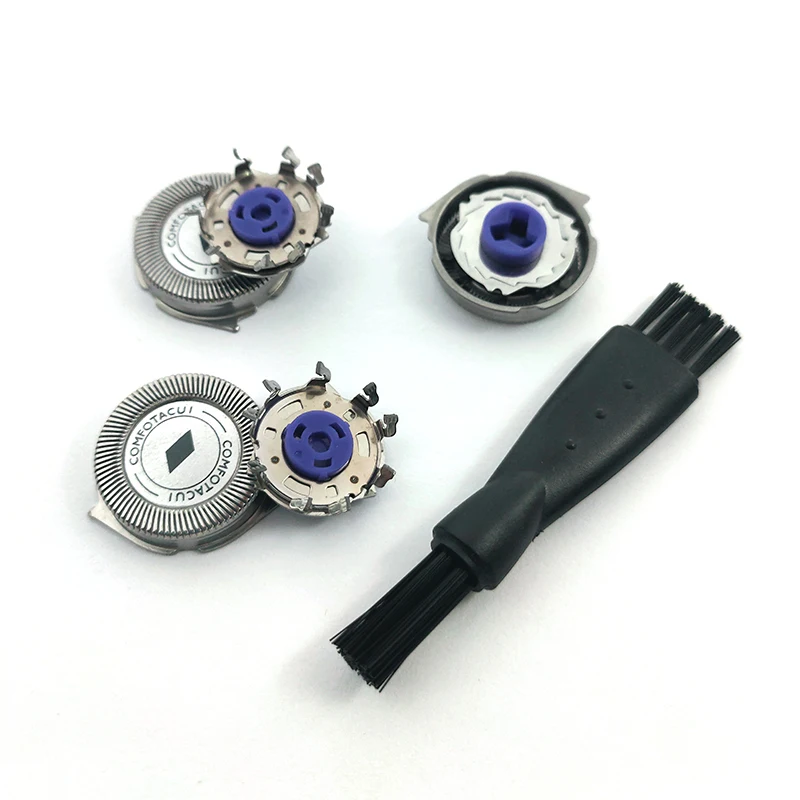3 pezzi testina rasoio sostituire lama di rasoio per Philips Norelco HQ8 PT860 PT870 AT750 AT751 AT890 AT891 HQ7120 HQ7100 HQ7140 HQ7160