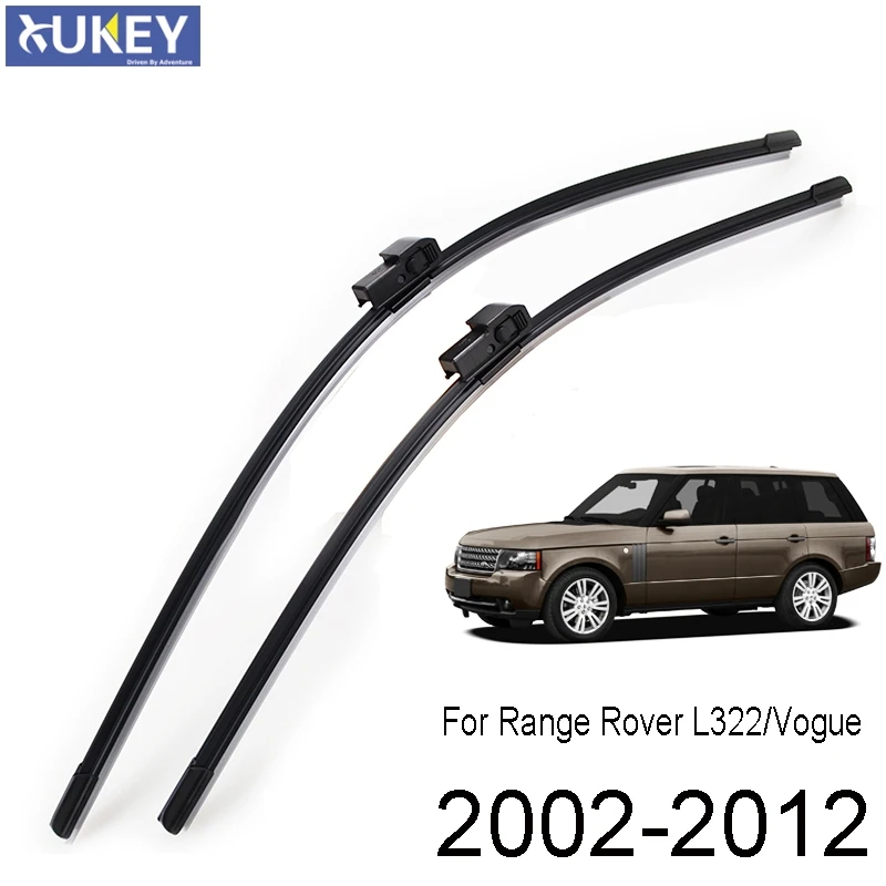 Xukey Front Windshield Wiper Blades Set For Land Rover For Range Rover L322 Vogue HSE 2006 2007 2008 2009 2010 2011 2012 26