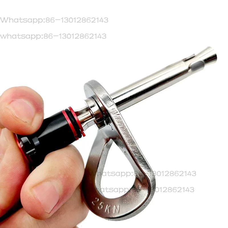 M10 Rock Climbing Expansion Bolt X60 Detachable Anchor Point Quick-Release Spear Nail For Repeated High-Altitude Operations