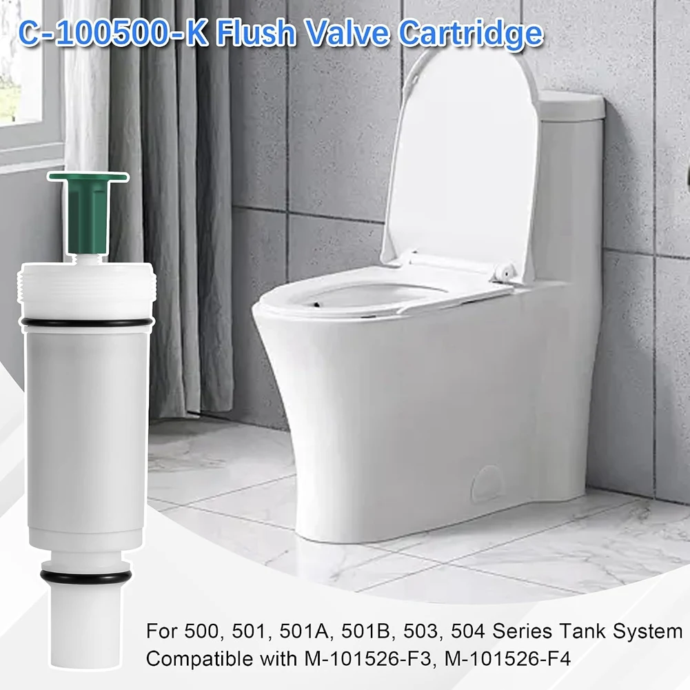 [NEW!ABSV】 Replacement C-100500-K Flush Valve Cartridge Assembly For 500/501 503/504 Pressure Assist Tanks- Fits M-101526-F3 F4