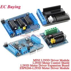 L293D Motor Driver Control Shield Module 4-Channel Stepper DC Motor Drive Expansion Board for Arduino ESP8266 R3 Mega2560