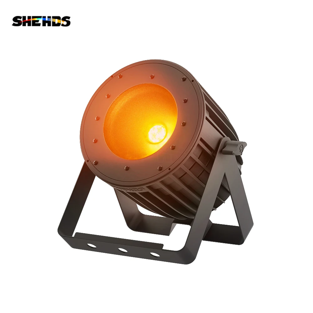 SHEHDS-Lumières LED en Alliage d'Aluminium pour Scène DJ Chang, Nouvelle Version, 18x18W/COB 200W RGBACL 6 en 1/COB 200W, Blanc Froid + Blanc Chaud