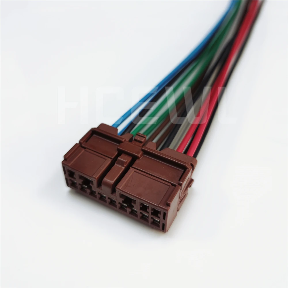 

High quality original automotive accessories 6098-4366 14P automotive amplifier connector wire harness plug