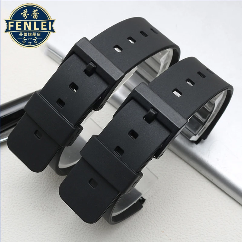 Black Resin Strap for Casio 1330 MW-58 MQ-24 MQ-71 MW-59 Sport Waterproof 16mm Men Replacement Bracelet Band Watch Accessories