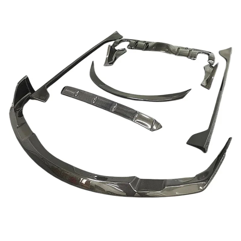 

For Toyota Supra A90 2019-2020 Perfectly Fitted Carbon Fiber Front Bumper Lip Diffuser Side Skirts Rear Spoiler Body Kit