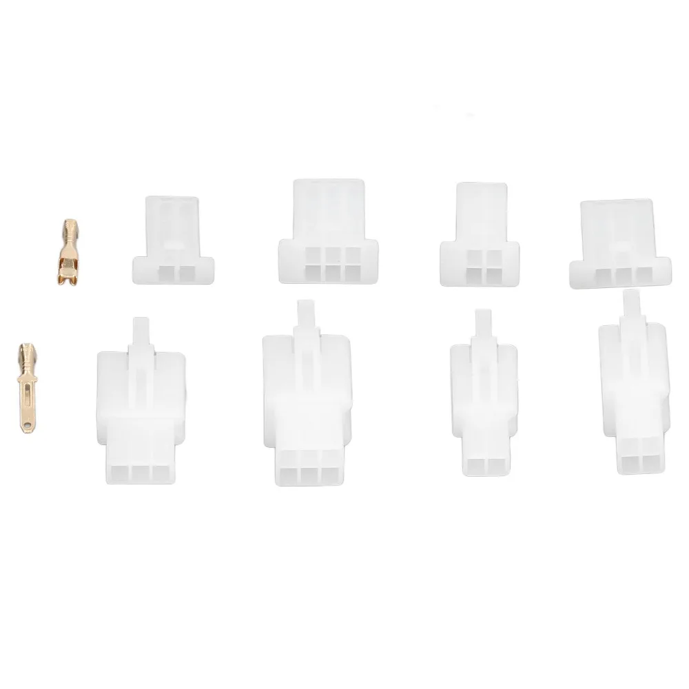 

380 шт. водонепроницаемые клеммы для проводов 2,8 мм 2/3/4/6 контактный ящик для хранения, набор разъемов, клеммные разъемы, автомобильные электрические