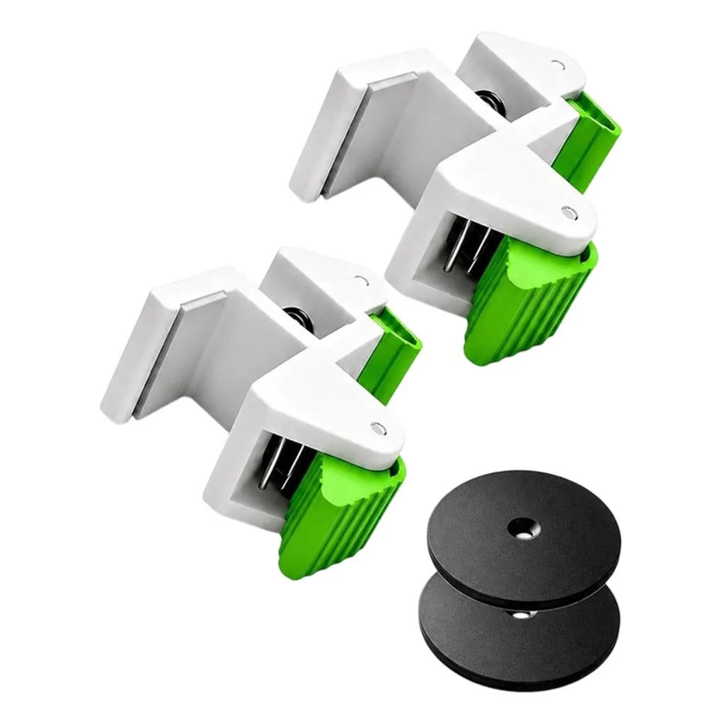 M11K-2Pcs Cabinet Marking Clamp With Gaskets Woodworking Scribing Jig For Furniture Installation And Board Layout