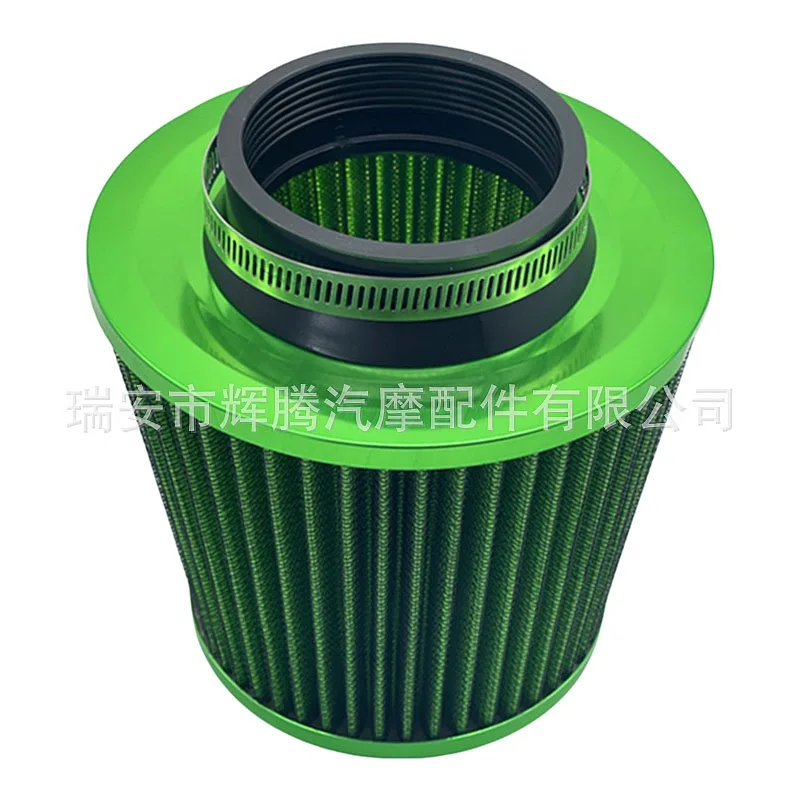 3 Inch 76mm High Flow Cone Air Filter Cold Air Intake Kit Universal Car Truck Racing Performance Modification Washable Mushroom
