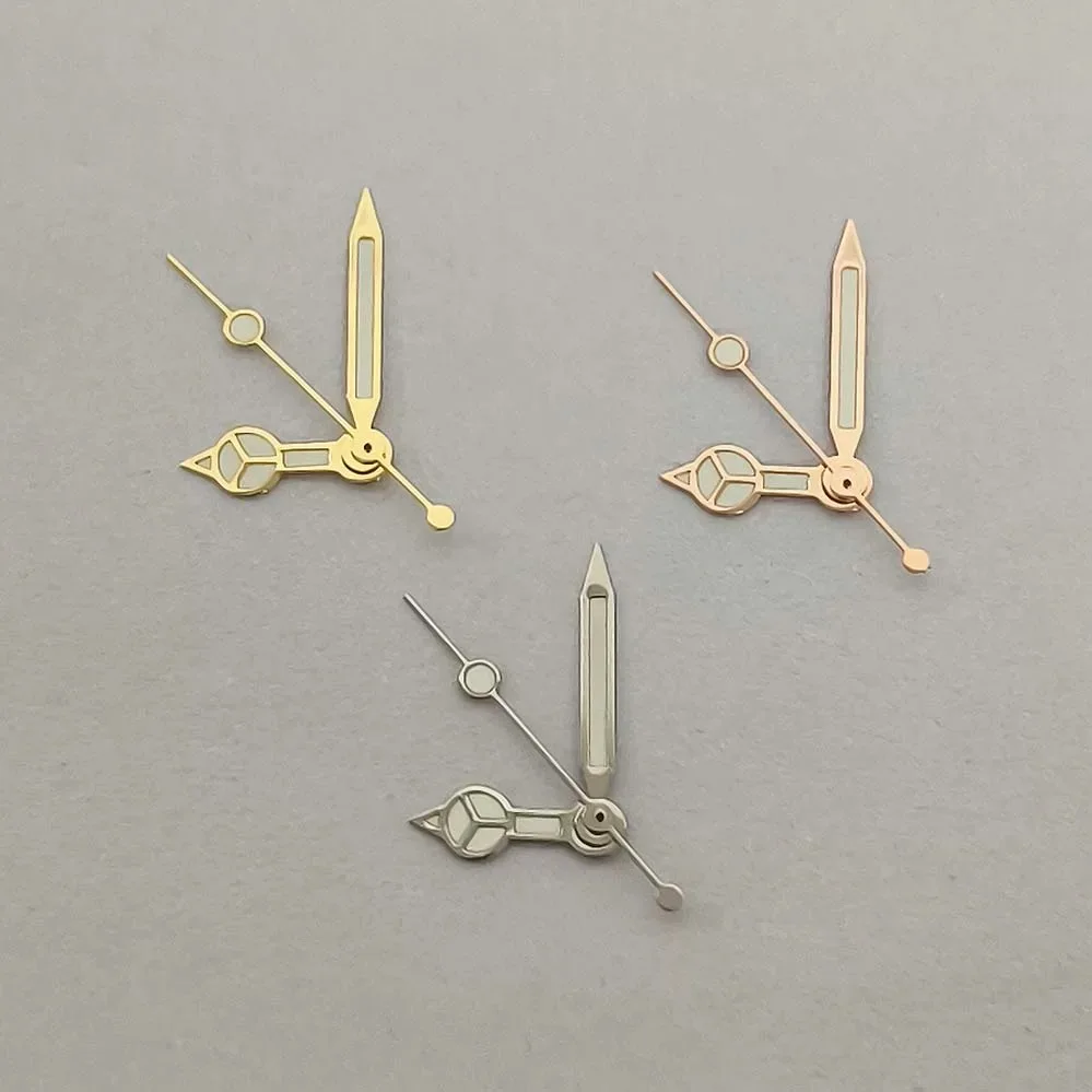 

Pointer 7.75*12*12.5 Thick Green Night Glow Watch Hands Compatible with NH35 NH36 7S Movements New Model Style