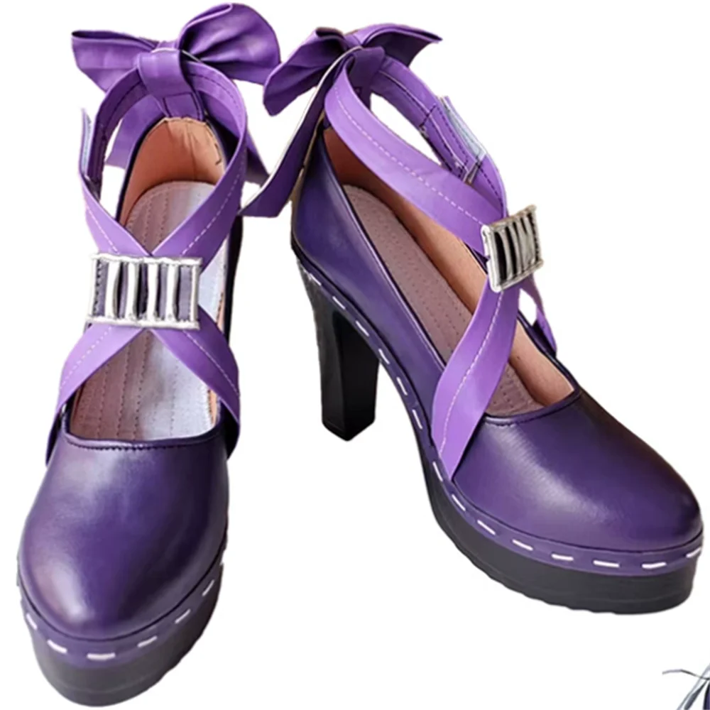 Vivian Banshee Zenless Zone Zero Buty Cosplay Anime Gra Halloween Boże Narodzenie RainbowCos0 W4703-2