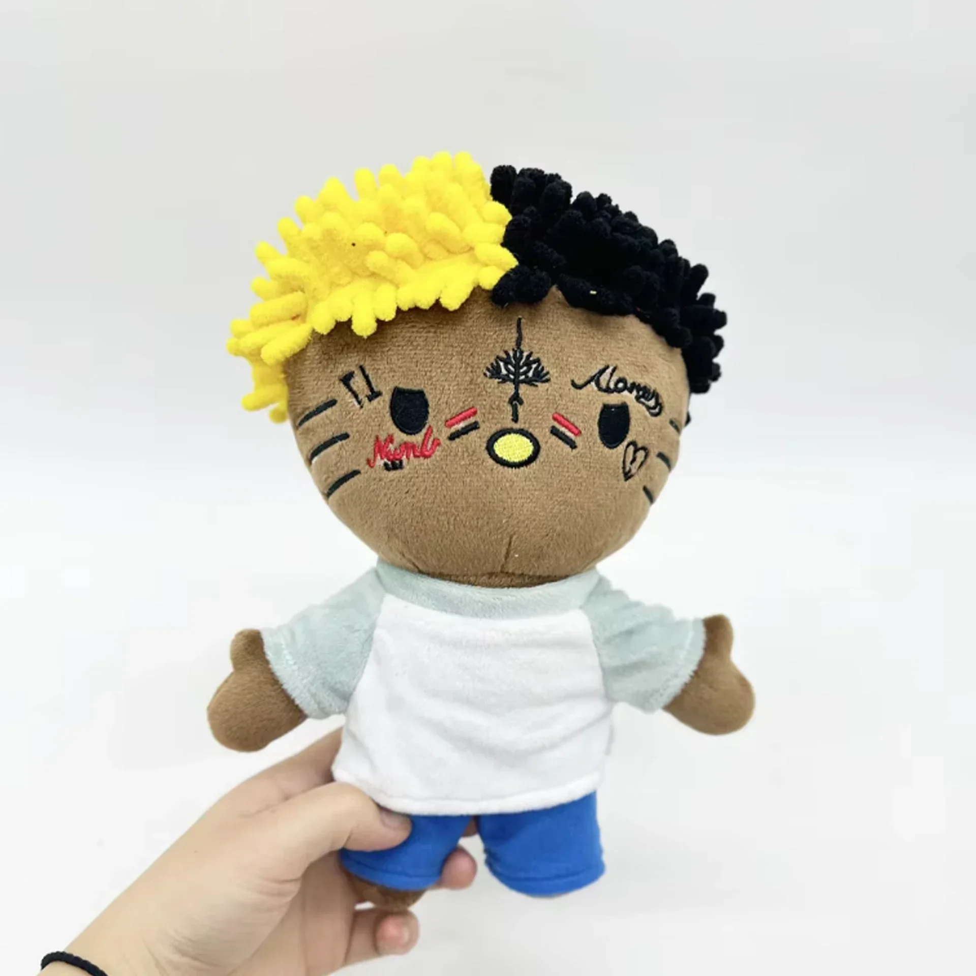 

Hello Kitty as Xxxtentacion Plush Doll Plushies Soft Stuffed Toys 24cm Cute Kids Boys Girls Birthday Christma Gifts