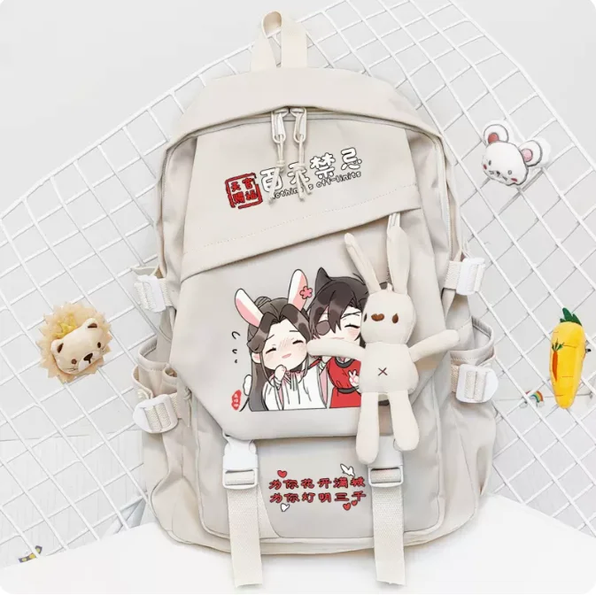 Anime Tian Guan Ci Fu Schoolbag Backpack High-capacity Computer Casual Shoulder Bag Student Messenger Bag 1429