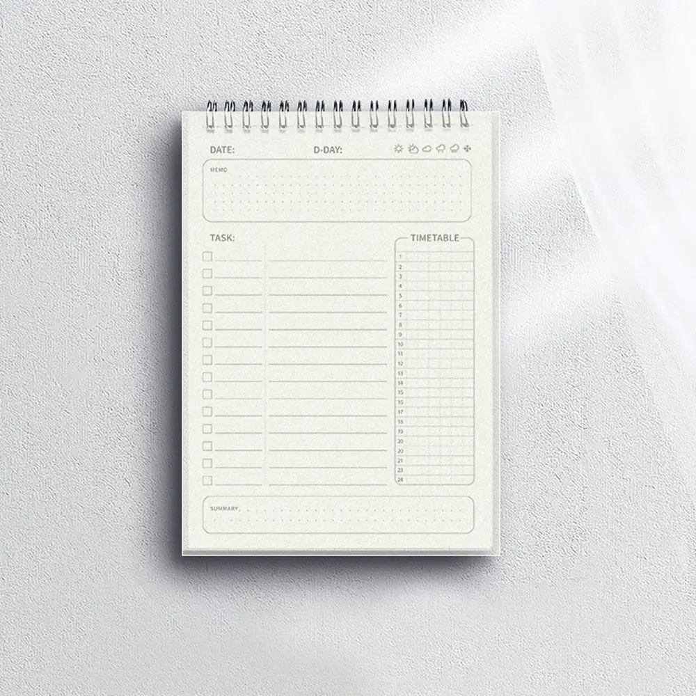 To Do List Planner Chart Checklist Portable Schedule Plate Self Inspection Form Student School Supplies