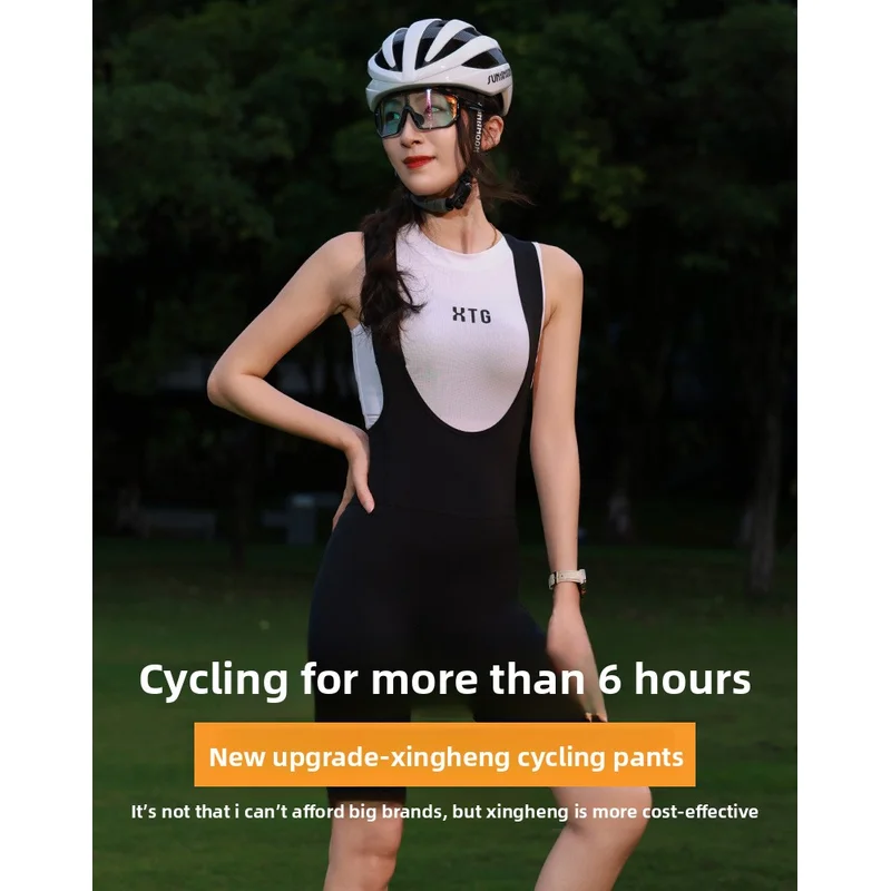 XINTOWN Women's Cycling Bib Shorts One Piece 3D Padded Breathable Quick Dry Road Bike MTB Riding Bib Tights