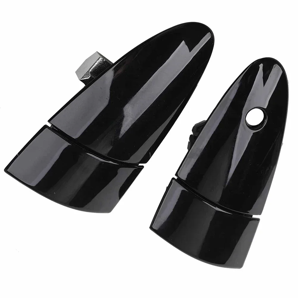 Enhance Your For Honda CRZ CR Z 2011 2015 with Strong and Reliable Door Outer Handles Black Finish Perfect Fit