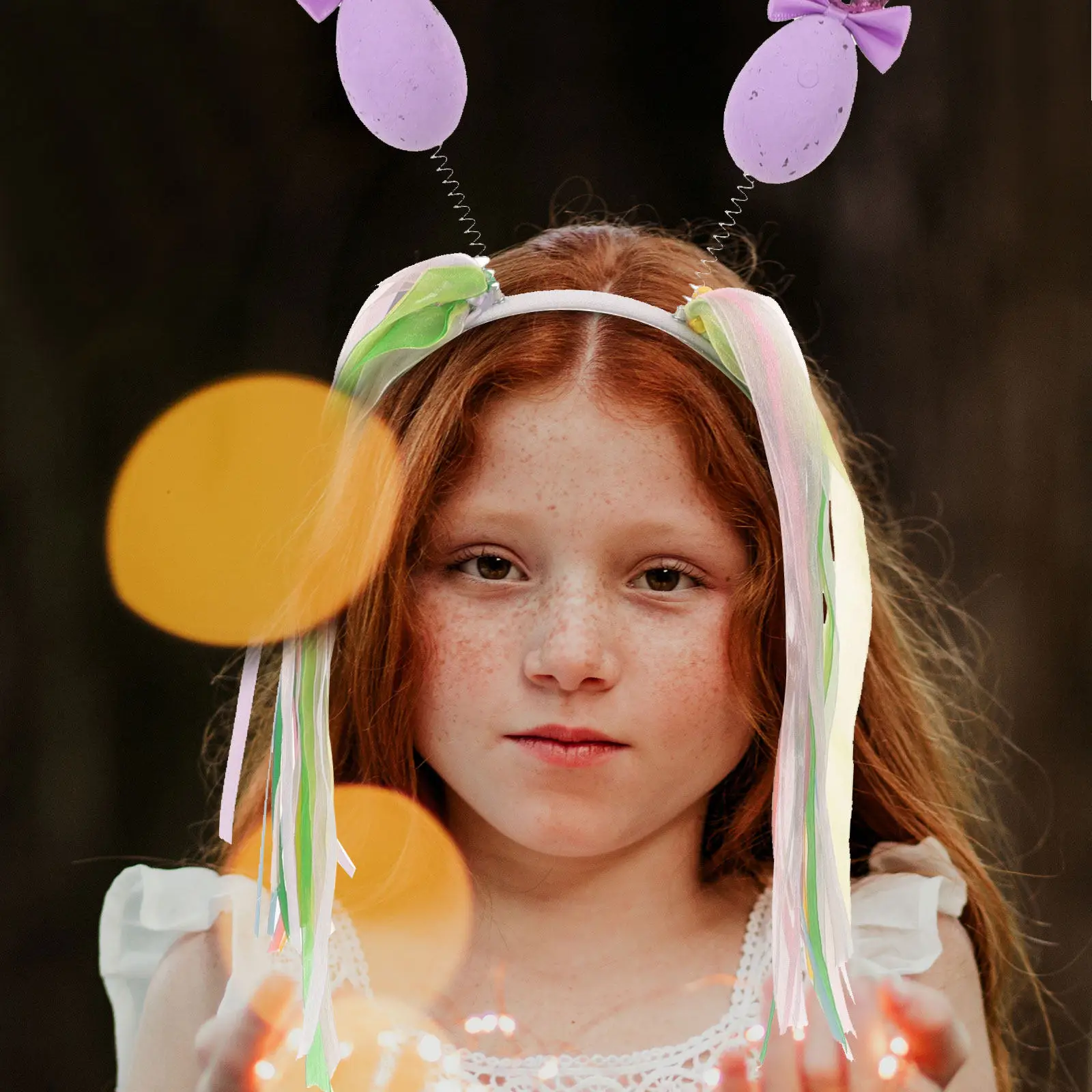 

Праздничные повязки на голову с ушками кролика, милые аксессуары для волос для пасхальной вечеринки, дня рождения, удобные и легкие в использовании