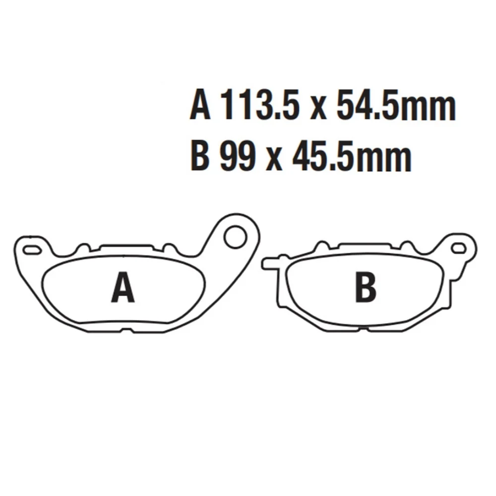 Copper-based Sintered Disc Brake Pads for YAMAHA MTN 320 A (MT-03 321cc) 16-21 F YZF - R3 (321cc/ABS) 15-21 F