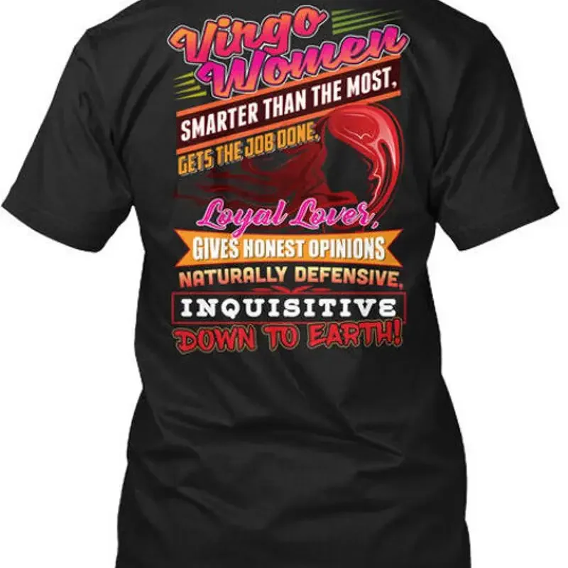 Virgo Women Smarter Than The Most Gets Job Done T Shirt Made in USA S to 5XL