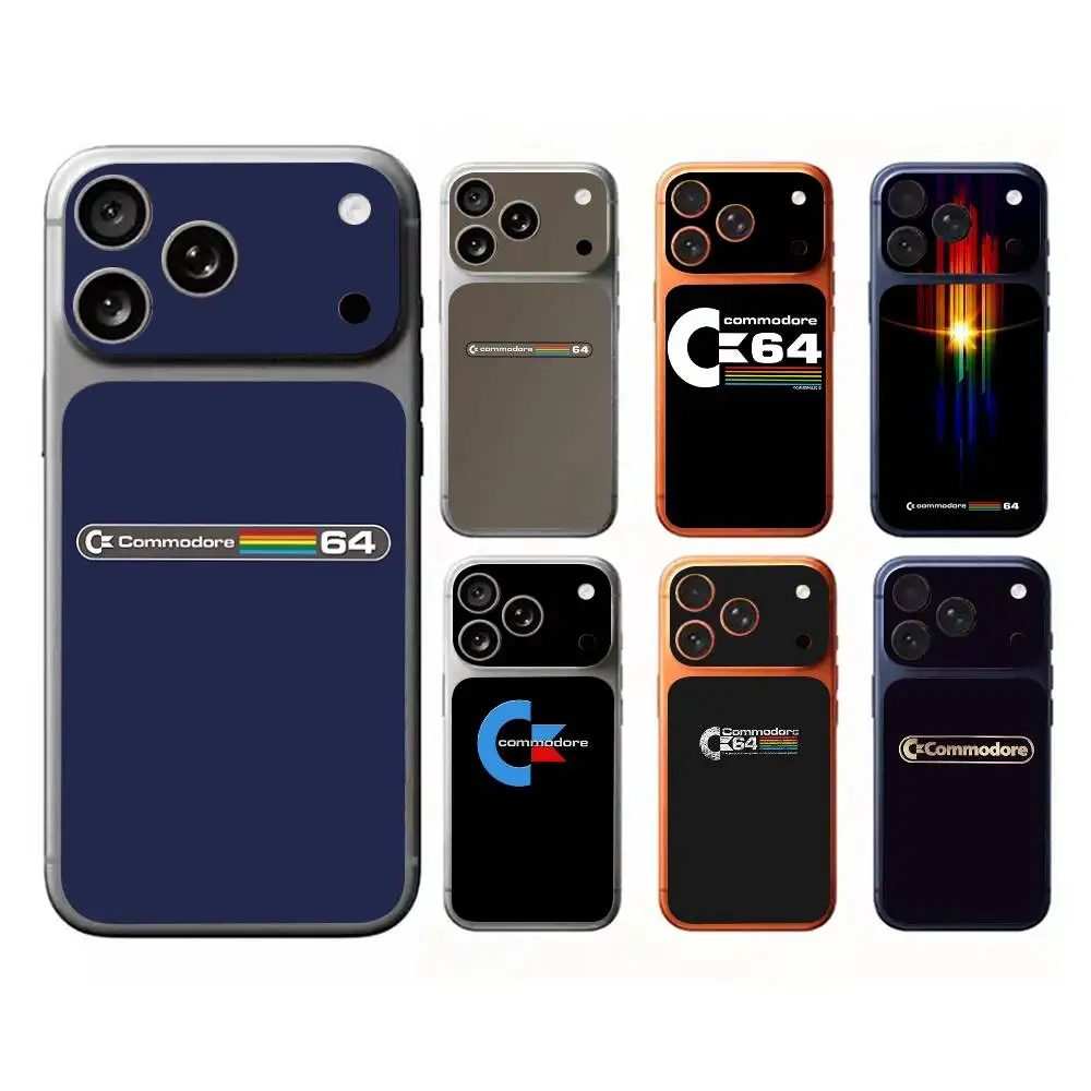 

C-Commodore 64 Logo For iPhone 17 Pro 17 Pro Max Back Skin Sticker Protective Decal Wrap
