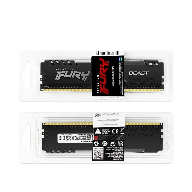 وحدة ذاكرة الكمبيوتر BEAST XMP DDR4 8GB 16GB 32GB 3200MHz 3600MHz سطح المكتب AMD Intel CPU اللوحة الأم ذاكرة الوصول العشوائي 288 PIN 1.2V