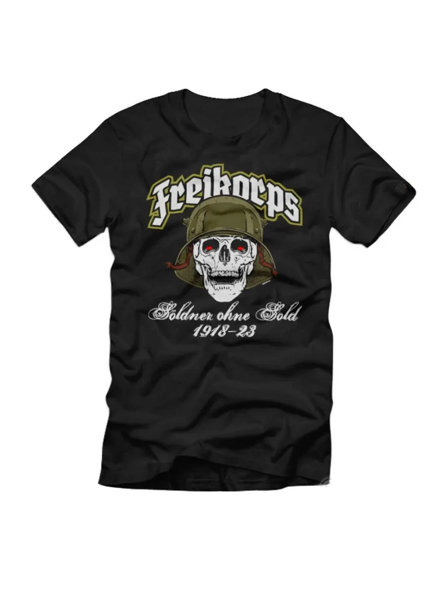 Freikorps Söldner Ohne Sold Frei Corps M16 Deutschland Soldat T-Shirt. Summer Cotton Short Sleeve O-Neck Mens T Shirt New S-3XL