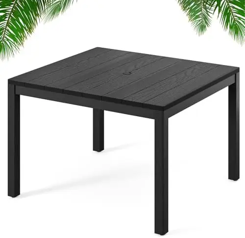 Outdoor Dining Table, Weatherproof 34