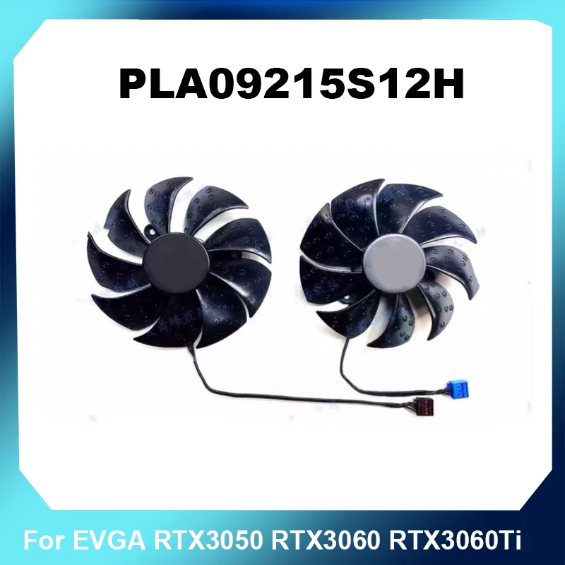 87MM GPU Cooling Fan PLA09215S12H DC12V 4Pin Compatible With EVGA RTX3050 RTX3060 RTX3060Ti XC Series Graphics Card