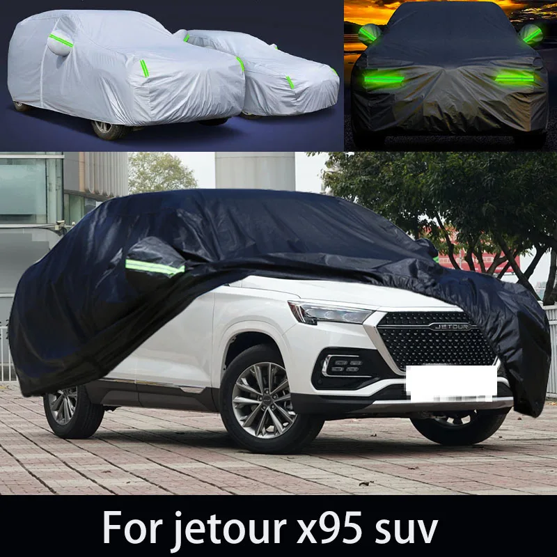 For jetour x95 suv auto anti snow, anti freezing, anti dust, anti peeling paint, and anti rainwater.car cover protection