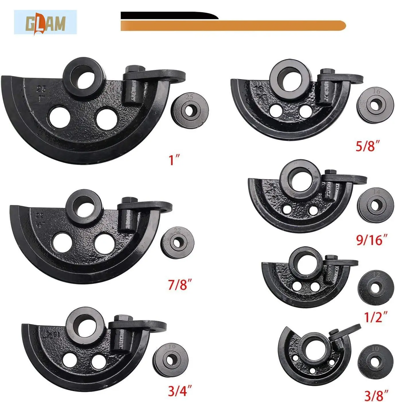 SWG-25 Heavy Duty 10-25mm Pipe Bender Machine Small Manual Tube Pipe Bending Tools Copper Stainless Steel Metalworking Used New