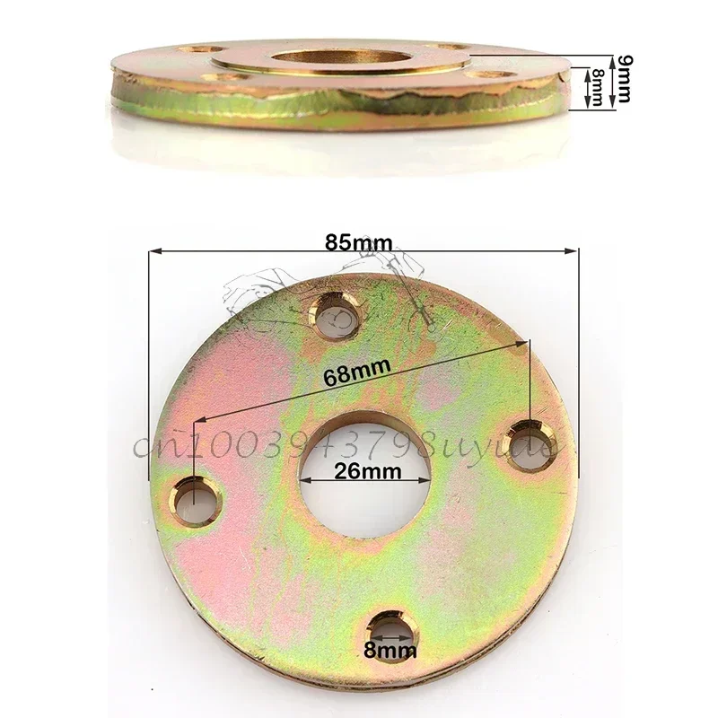 ATV 650mm 3/4hole Rear Axle Assembly With Bearing Sprocket Seat Wheel HubFit For DIY UTV Buggy Bike Accessories