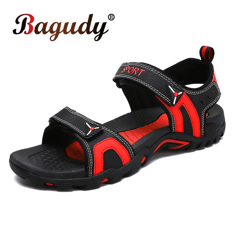 Outdoor Fashion Men Sandals Summer Men Shoes Casual Shoes Breathable Beach Sandals Sapatos Masculinos Plus Size 38-46