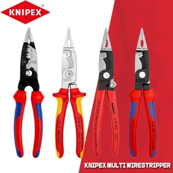 Knipex絶縁電気技師プライヤー、ワイヤーストリッパー、多機能、1371200、1372200、1382200、1386200、1391200、1392200、1396200