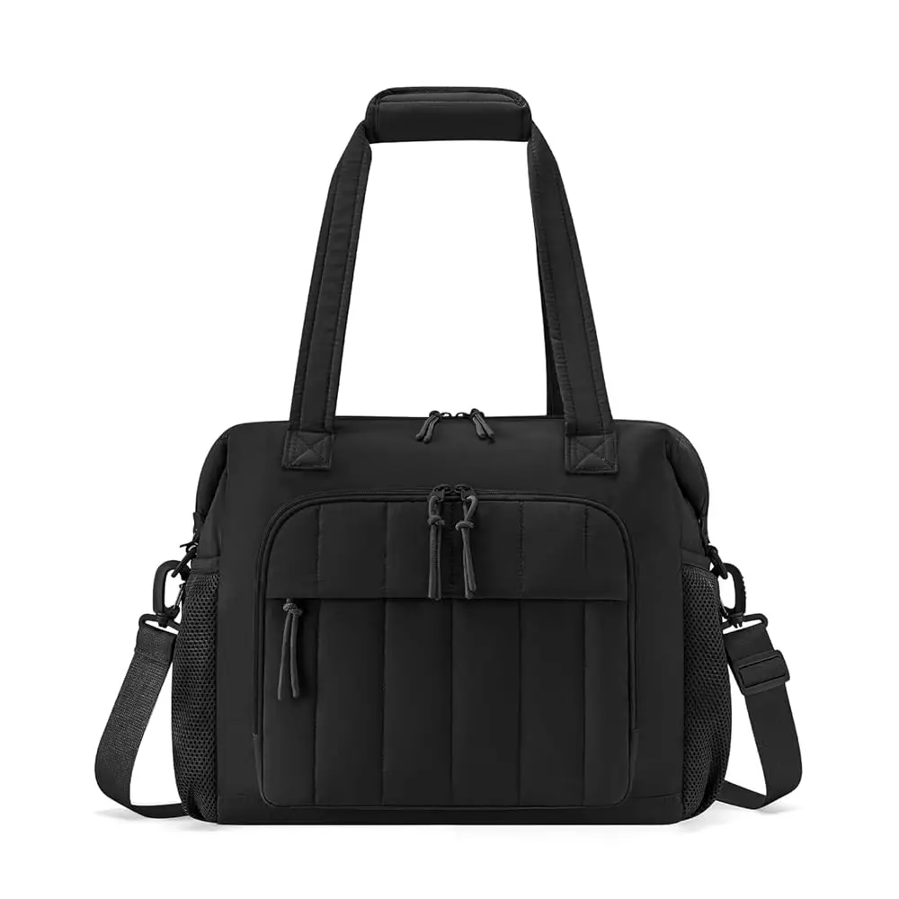 

Термосумка-холодильник Puffer Cooler Bag на 35 банок, мягкая, изолированная, для женщин, легкая, герметичная, портативная, для пикника