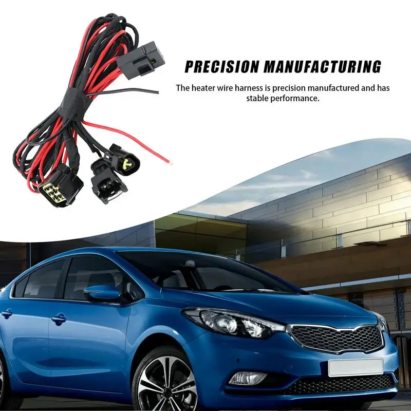 Car Seat Heater Wiring Harness Main Wire Harness Kit Precision Separated Type Parking Heater Reusable For Car Parking Air Heater