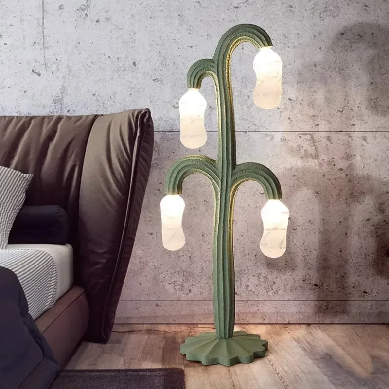 Cactus Eye Protection Lamp Modern Simple Designer Model Room Villa Living Room Bedroom Floor Lamp