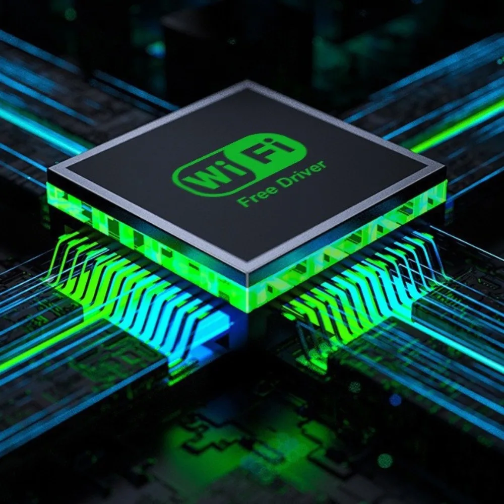 4-هوائي تصميم ثنائي النطاق واي فاي USB محول ثنائي النطاق 2.4G/5Ghz USB3.0 واجهة 1300Mbps واي فاي دونغل سائق مجاني قوي