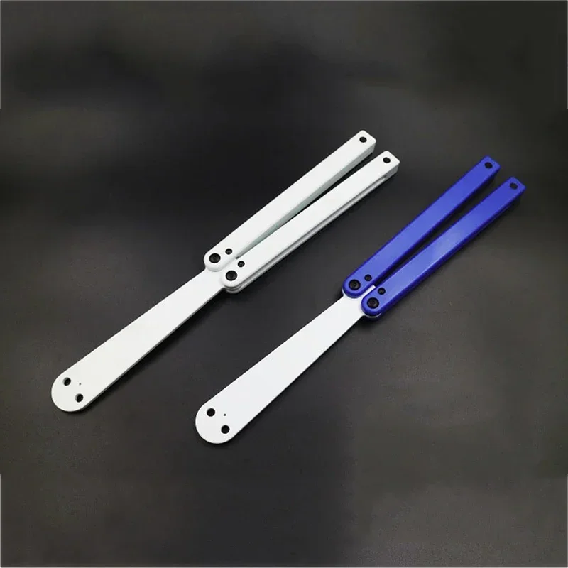 Imagem -02 - Balisong Clone Plastic Butterfly Knife Folding -swinging Edc Trainer Série Squiddy
