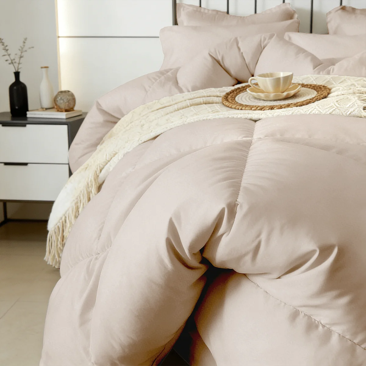 7-Pcs Or 5-Pcs Soft And Breathable Checkered Comforter Sets Queen, As A Family Gift. Includes Fitted Sheet, Flat Sheet, Pillowcase And Comforter, Bed In A Bag, A Luxurious Bedding Set, Machine Washable